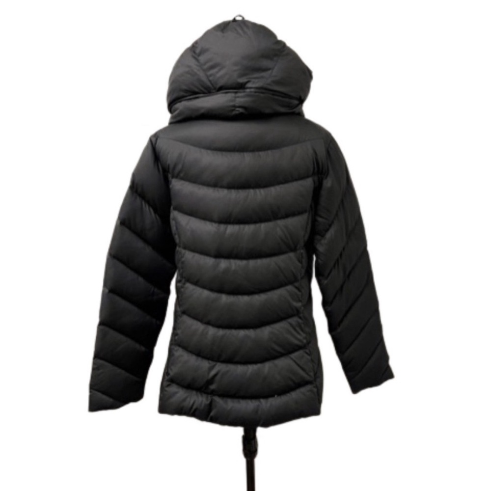 Patagonia Sz XL Duckdown Black Puffer Hooded Winter Parka Jacket